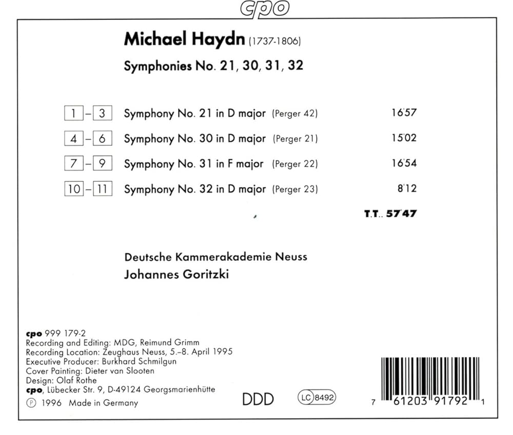 クラシック Joseph Haydn: The Symphonies 32CD Joseph Haydn, Adam Fischer, Austro-Hungarian Haydn Orchestra